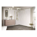 Wetroom Panels Brushed Brass