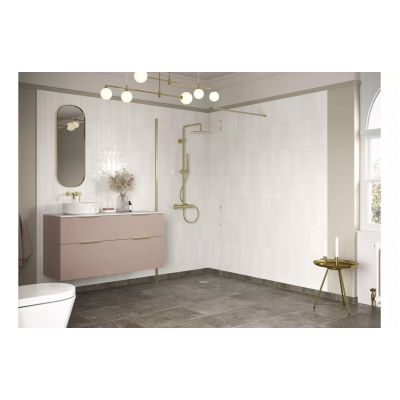 Wetroom Panels Brushed Brass Wetroom Panels Brushed Brass