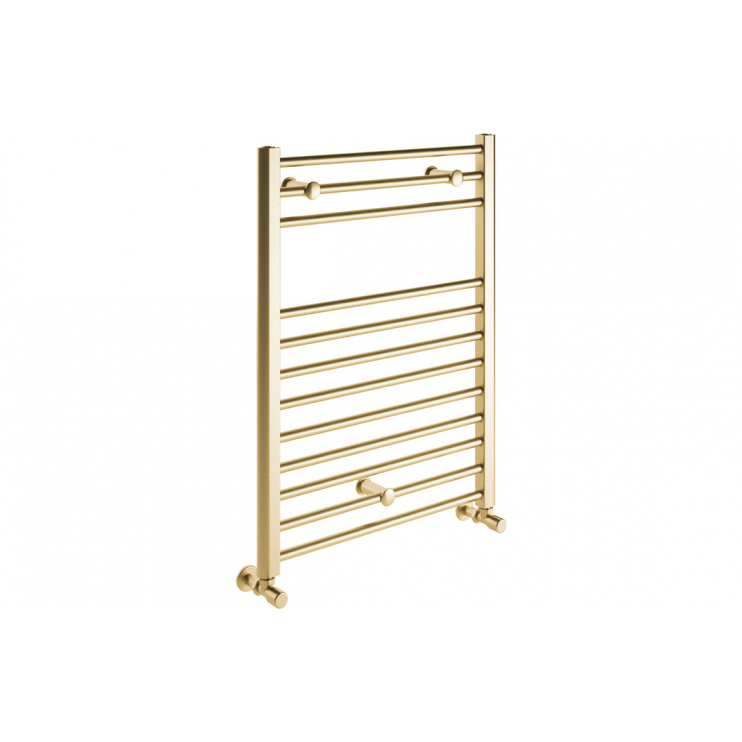Grada Straight 30mm Ladder Radiator (500x800x30mm) - Brushed Brass