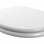 Sherbourne Soft Close Toilet Seat - Satin White Wood Effect