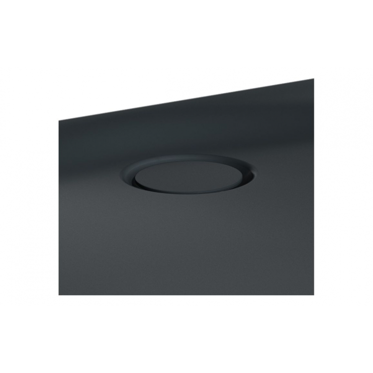 VitrA Leaf Shower Tray Syphone Waste - Matt Anthracite