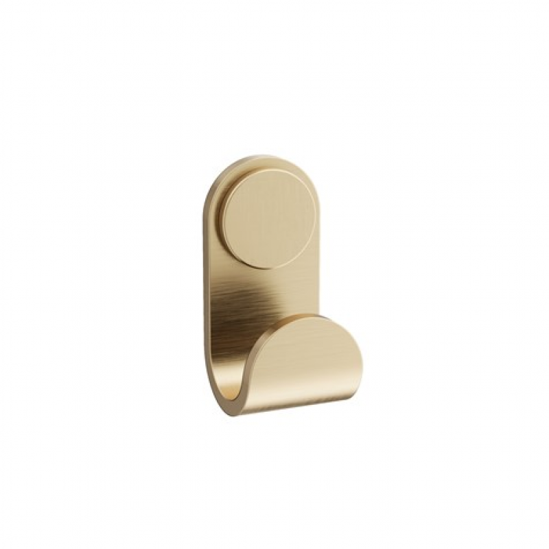 Crosswater Velo Robe Hook Brushed Brass