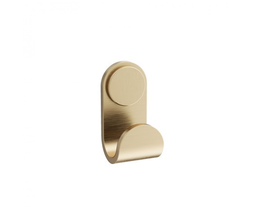Crosswater Velo Robe Hook Brushed Brass