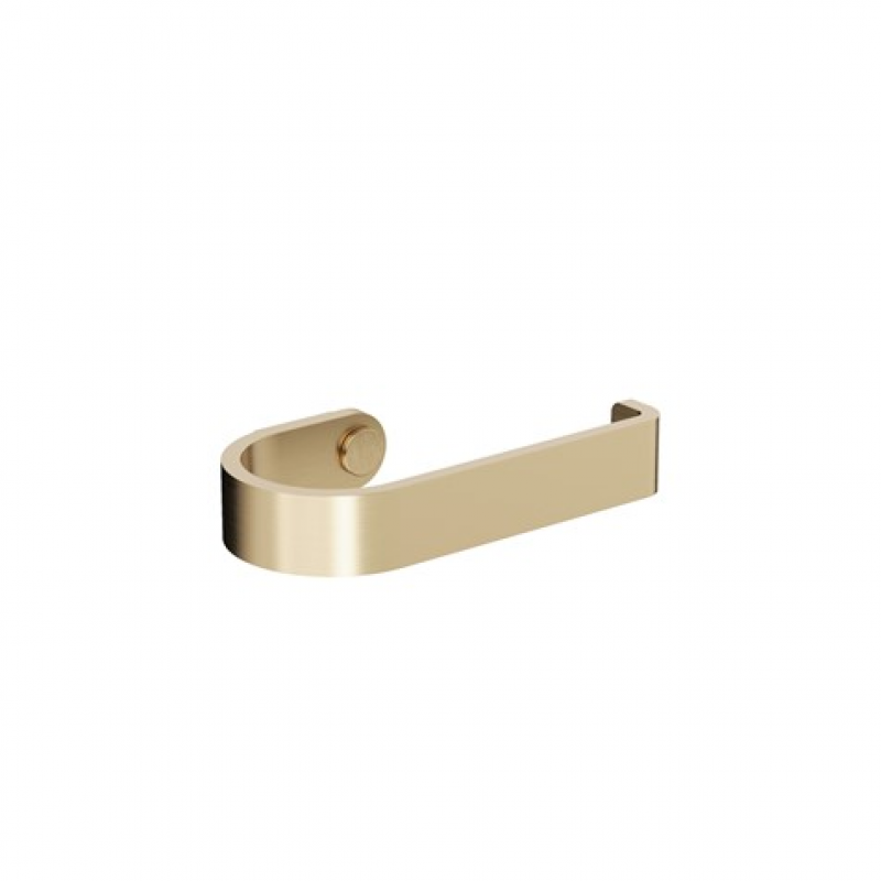 Crosswater Velo Toilet Roll Holder Brushed Brass