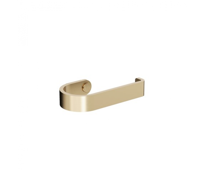 Crosswater Velo Toilet Roll Holder Brushed Brass