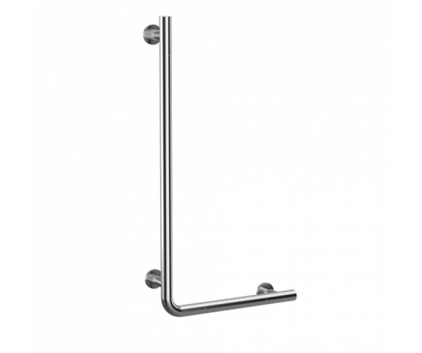 Crosswater Right Angle Grab Bar 843 x 446mm Chrome