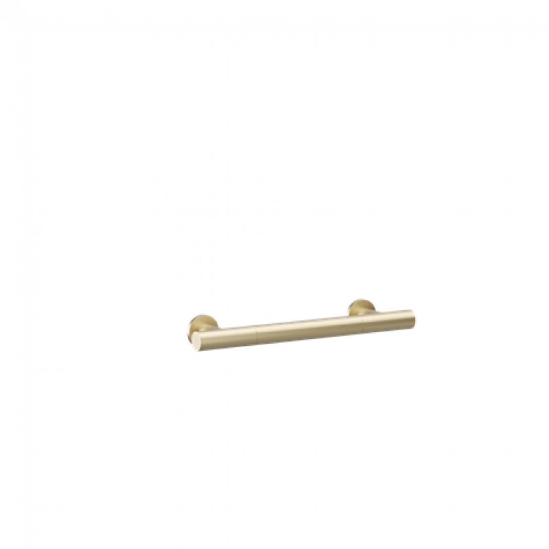 Crosswater Straight Grab Bar 400mm Brushed Brass