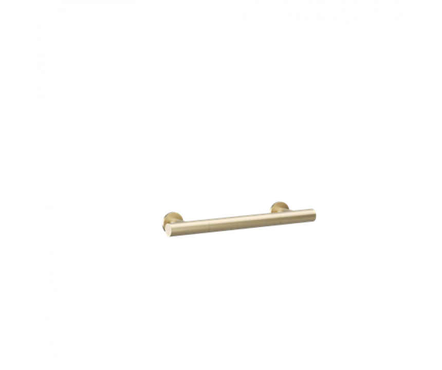 Crosswater Straight Grab Bar 400mm Brushed Brass