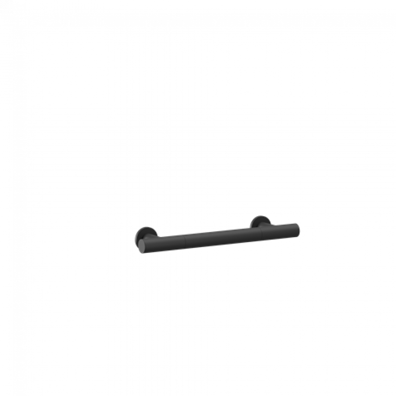 Crosswater Straight Grab Bar 400mm Matt Black