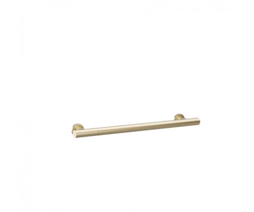 Crosswater Straight Grab Bar 600mm Brushed Brass