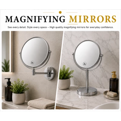 Magnifying Bathroom Mirrors Magnifying Bathroom Mirrors