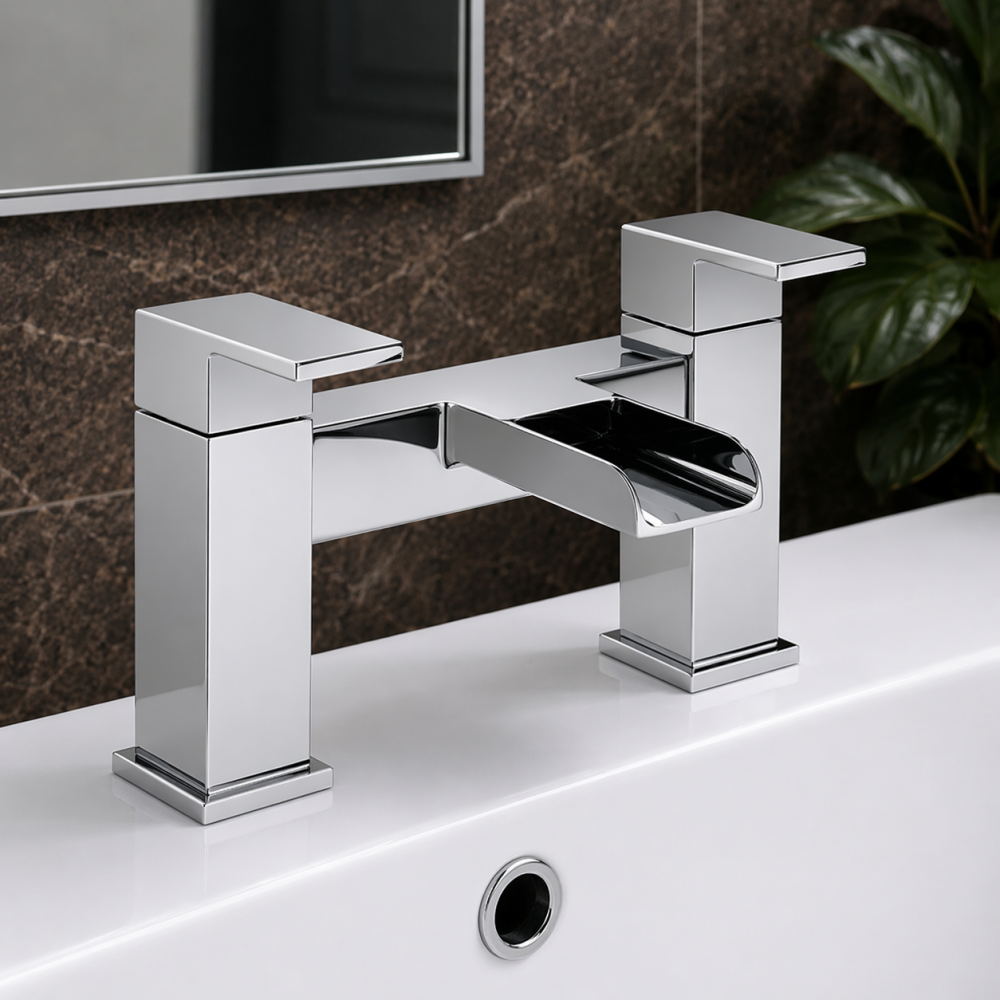 Marne Bath Filler - Chrome Bathroom Taps