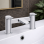 Nancy Bath Filler - Chrome Bathroom Taps