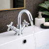 Abode Serenitie Basin Mixer - Chrome Bathroom Taps