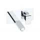 Abode Fervour Wall Mounted Basin Mixer - Chrome