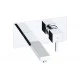 Abode Zeal Wall Mounted Basin Mixer - Chrome