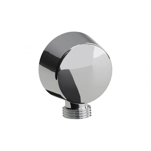 Abode Euphoria Circular Wall Outlet - Chrome