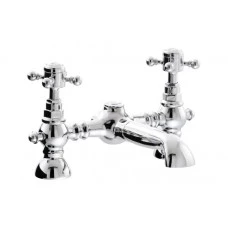 Abode Sentiment Bath Filler - Chrome