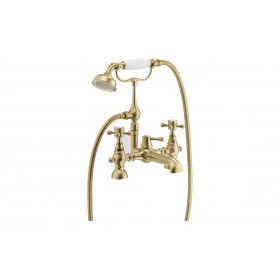 Abode Sentiment Bath Shower Mixer - Brushed Brass