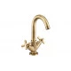 Abode Serenitie Basin Mixer - Antique Brass