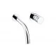 Abode Kite Wall Mounted Basin Mixer - Chrome
