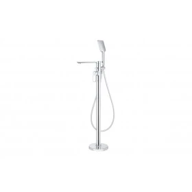 Abode Levarto Floor Standing Bath Shower Mixer - Chrome