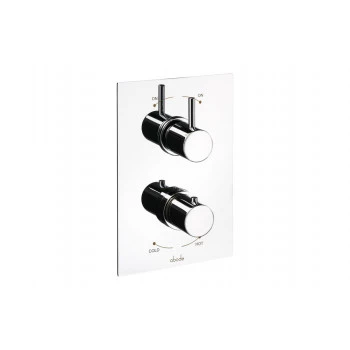 Abode Harmonie Concealed Shower (2 Exit) - Chrome Bathroom Taps