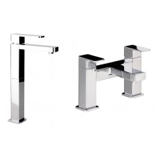 Abode Fervour Pack Offer 3 (Tall Basin Mixer & Bath Filler) - Chrome
