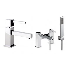 Abode Zeal Pack Offer 2 (Basin Mixer & Bath/Shower Mixer) - Chrome