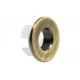 Abode Uno Basin Overflow Ring - Antique Brass