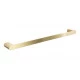Abode Uno Single Towel Rail - Brushed Brass