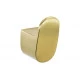 Abode Uno Robe Hook - Brushed Brass