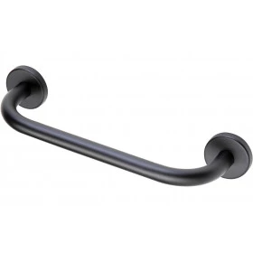 Straight 35cm Grab Rail - Matt Black