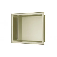 305x360mm Bathroom Niche - Brushed Brass 305x360mm Bathroom Niche - Brushed Brass