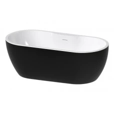 Freestanding 1650x745x580mm 0TH Bath - Gloss Black