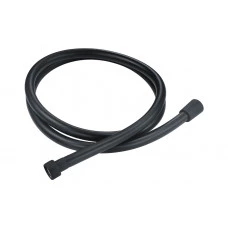 1.5m Easy Clean PVC Shower Hose - Black