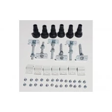 45mm Low Profile Square & Rectangular Riser Set - White