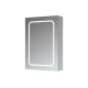 Rika 500mm 1 Door Front-Lit LED Mirror Cabinet