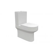 Laurus Rimless Close Coupled Fully Shrouded WC & Soft Close Seat