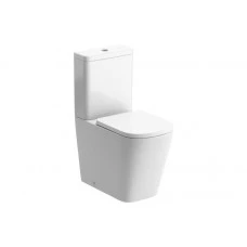 Tilia Rimless Close Coupled Fully Shrouded Short Projection WC & Soft Close Seat