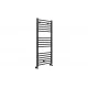 Grada Straight 30mm Ladder Radiator (500x1200x30mm) - Matt Black