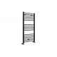 Grada Straight 30mm Ladder Radiator (600x1200x30mm) - Matt Black