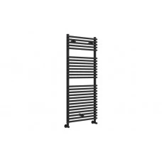 Teplo Round Ladder Radiator (500x1190mm) - Black