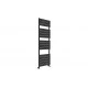 Trend Square Ladder Radiator (500x1500mm) - Black