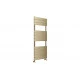 Trend Square Ladder Radiator (500x1200mm) - Brushed Brass