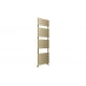 Trend Square Ladder Radiator (500x1500mm) - Brushed Brass