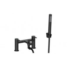 Evola Bath/Shower Mixer - Matt Black Bathroom Taps