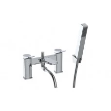 Nancy Bath/Shower Mixer & Bracket - Chrome Bathroom Taps