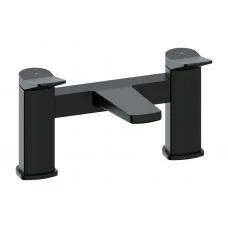 Nancy Bath Filler - Matt Black Bathroom Taps