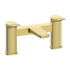 Nancy Bath Filler - Brushed Brass Bathroom Taps